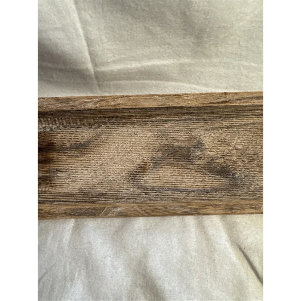 Sweet Water Decor Rustic Wood Tray for Home Kitchen Bathroom Caddy 14 X 4